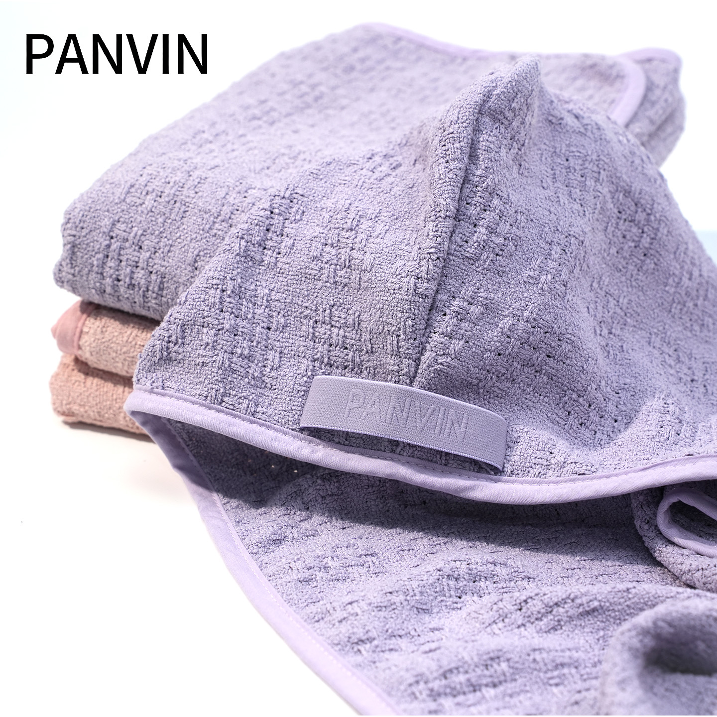 PANVIN东方织物科技速干超强吸水干发帽洗头包头巾 图片 3